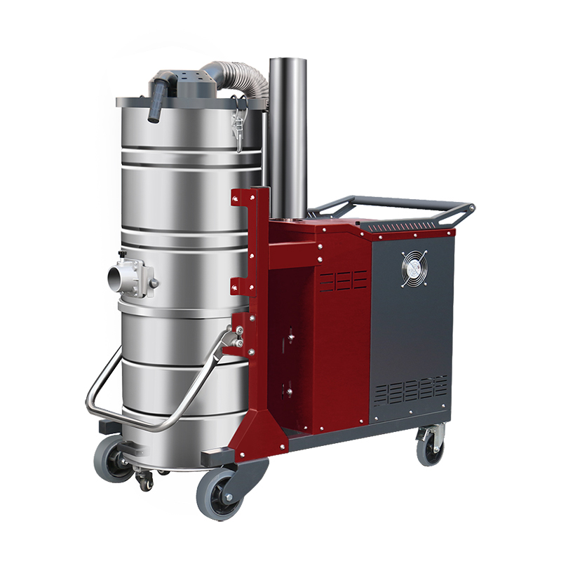 台北坦洁380V 双桶手动反吹工业吸尘器X8系列
